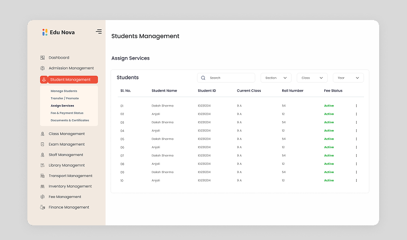ERP Dashboard